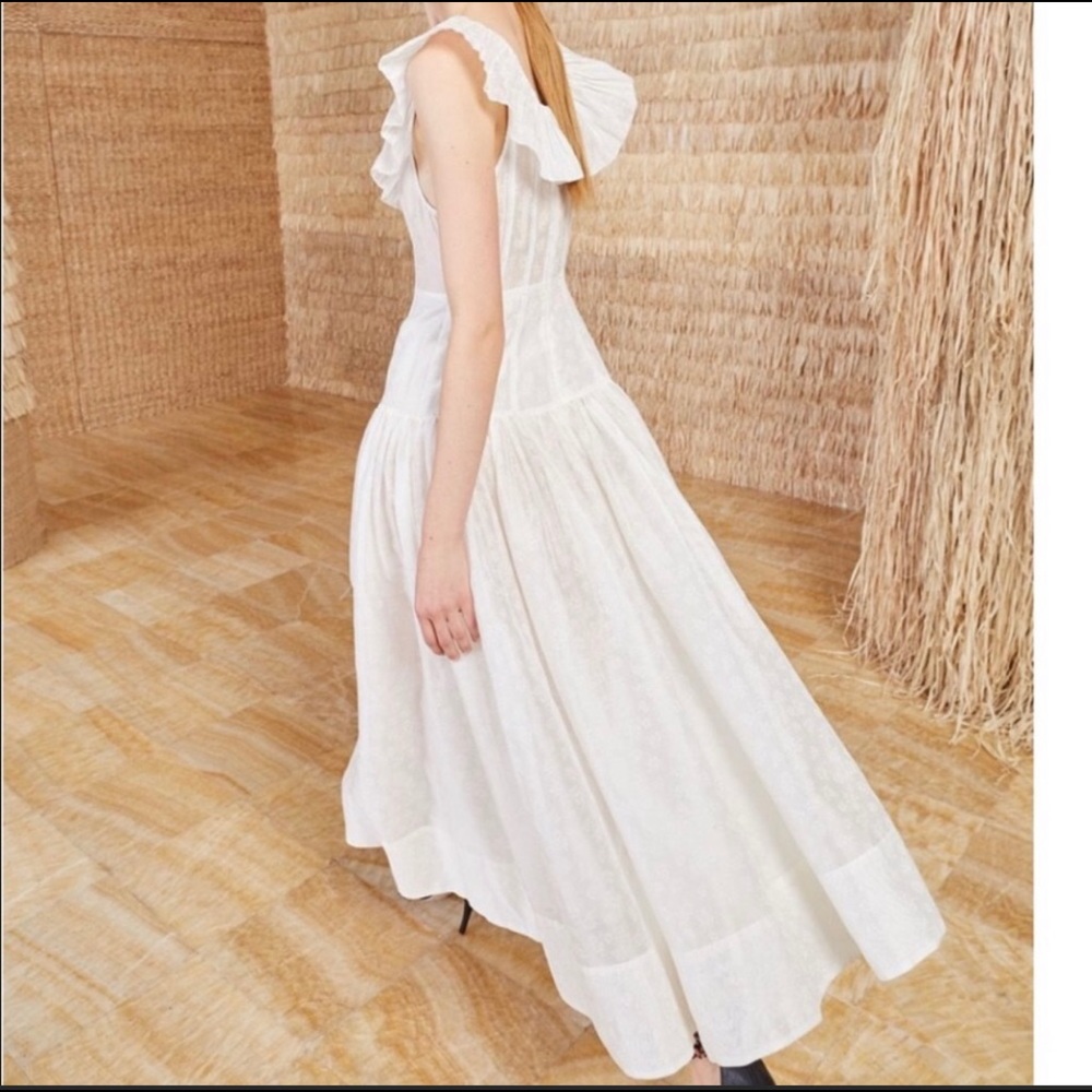 White Ulla Johnson Coretta Dress - small - Picture 4 of 5